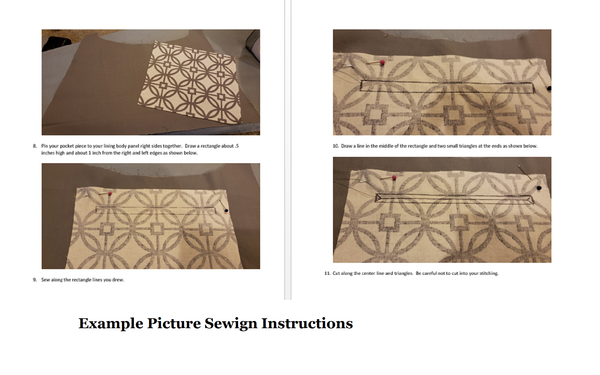 Rebecca Triangle Hobo PDF Sewing Pattern – Sew Chic Handbags